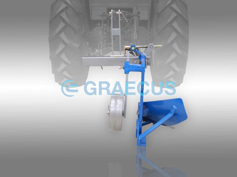 mounted plough for small tractors