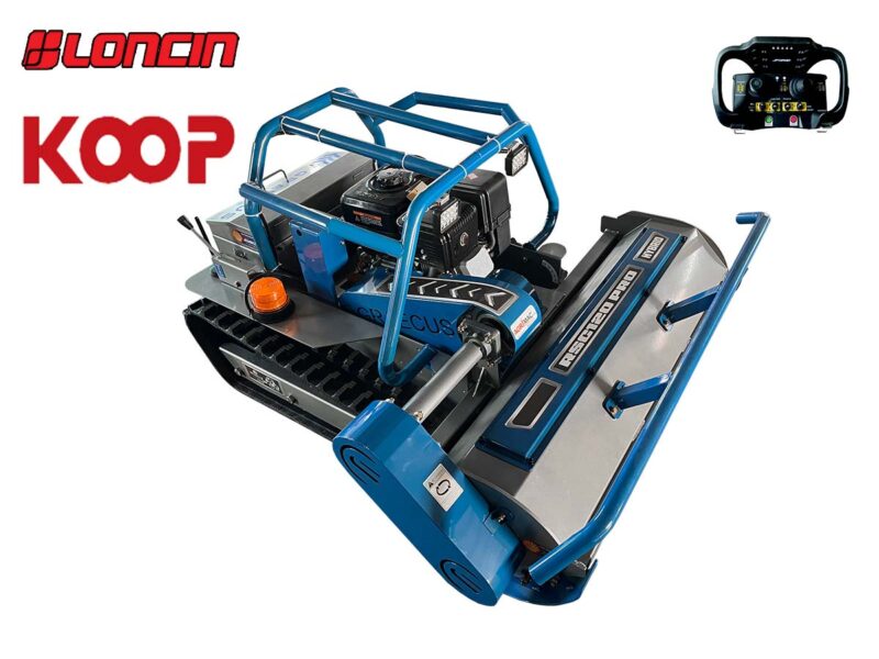 Remote-controled Flail Mower RSC-Pro-Hybrid