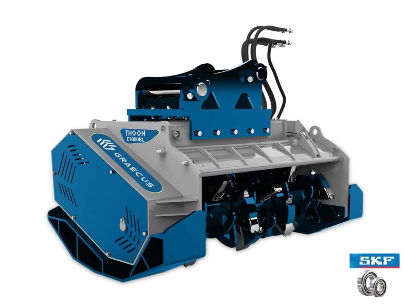 Хидравлична горска мулчираща глава с Bite-Limiter система THOON-E1000BL