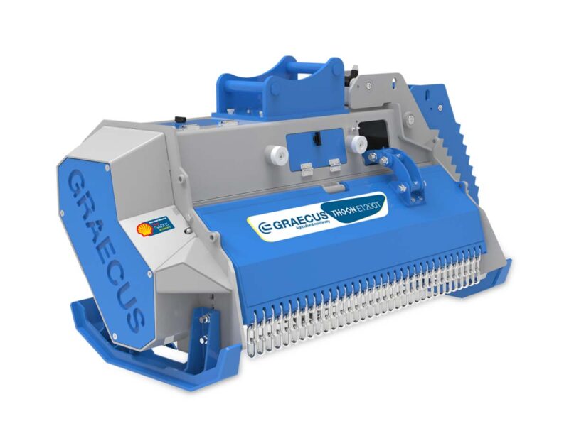 Хидравлична горска мулчираща глава с грейпъл THOON E1200T