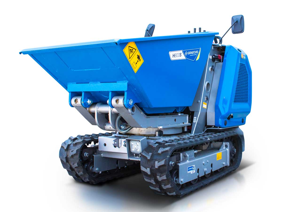 HYDROSTATIC DUMPER with hydraulic side tipping H800S - Image 13