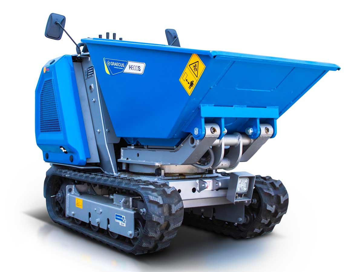 HYDROSTATIC DUMPER with hydraulic side tipping H800S - Image 12