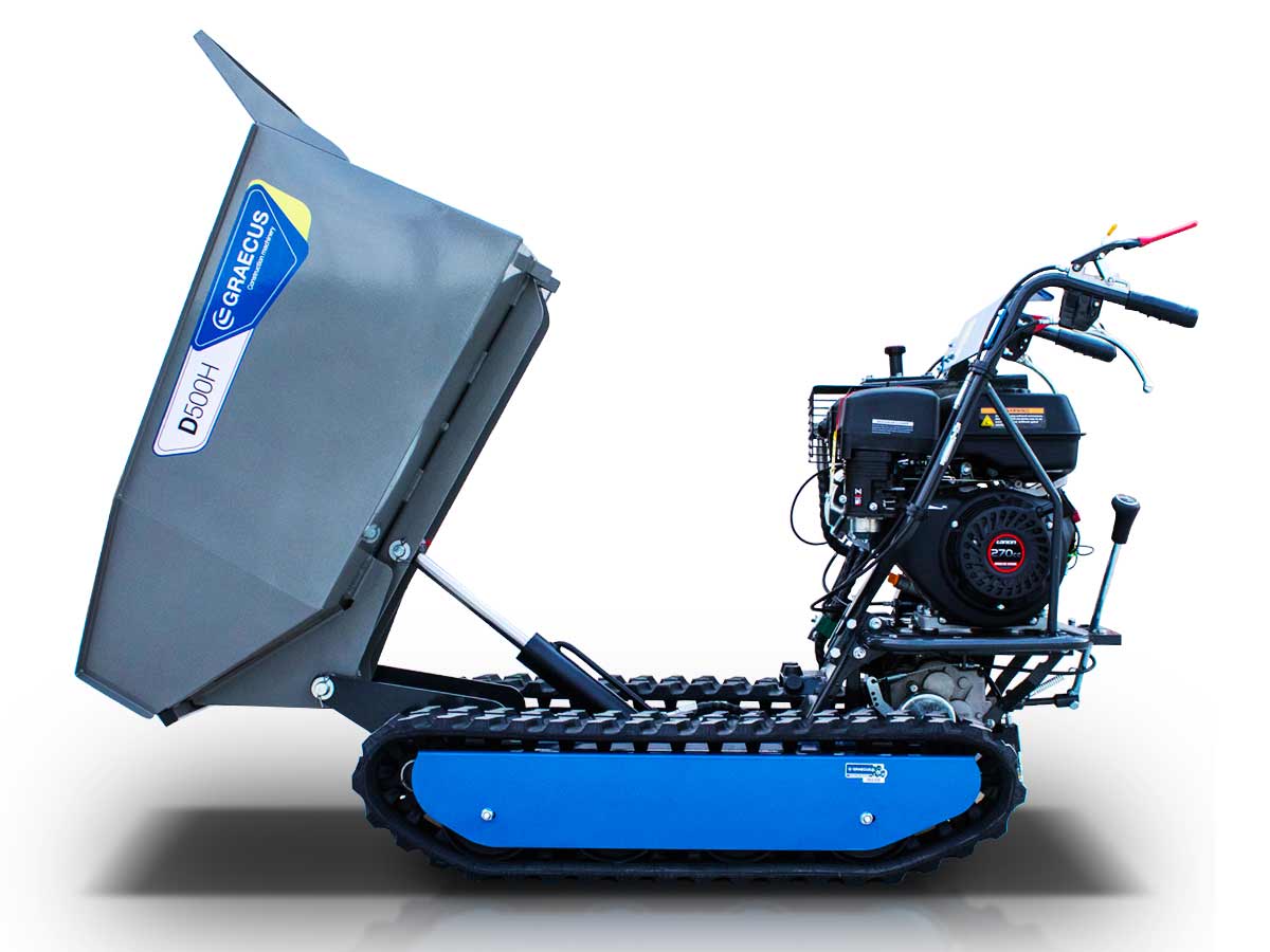 Tracked dumper with hydraulic tipping D500H - Image 27