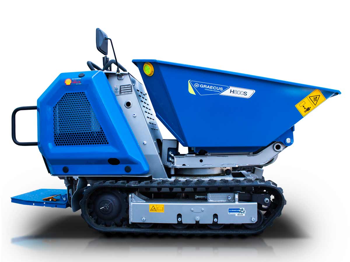 HYDROSTATIC DUMPER with hydraulic side tipping H800S - Image 10