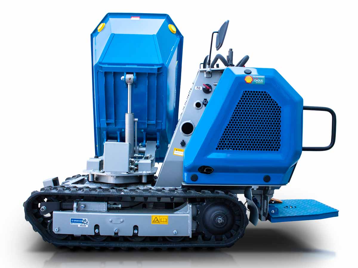 HYDROSTATIC DUMPER with hydraulic side tipping H800S - Image 9