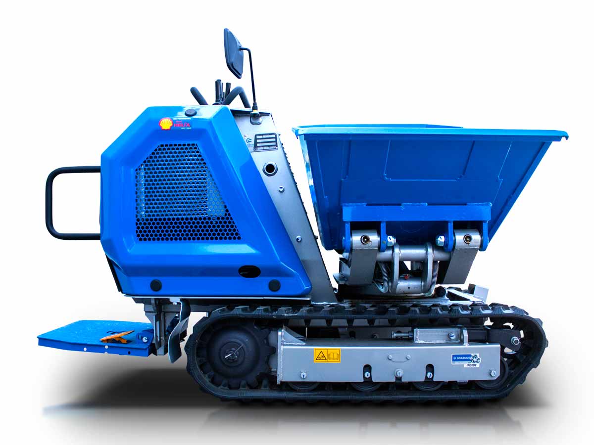 HYDROSTATIC DUMPER with hydraulic side tipping H800S - Image 8