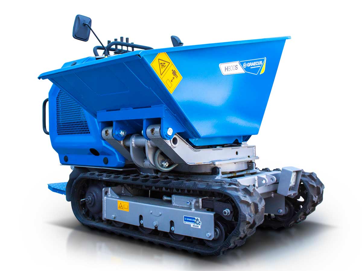 HYDROSTATIC DUMPER with hydraulic side tipping H800S - Image 7