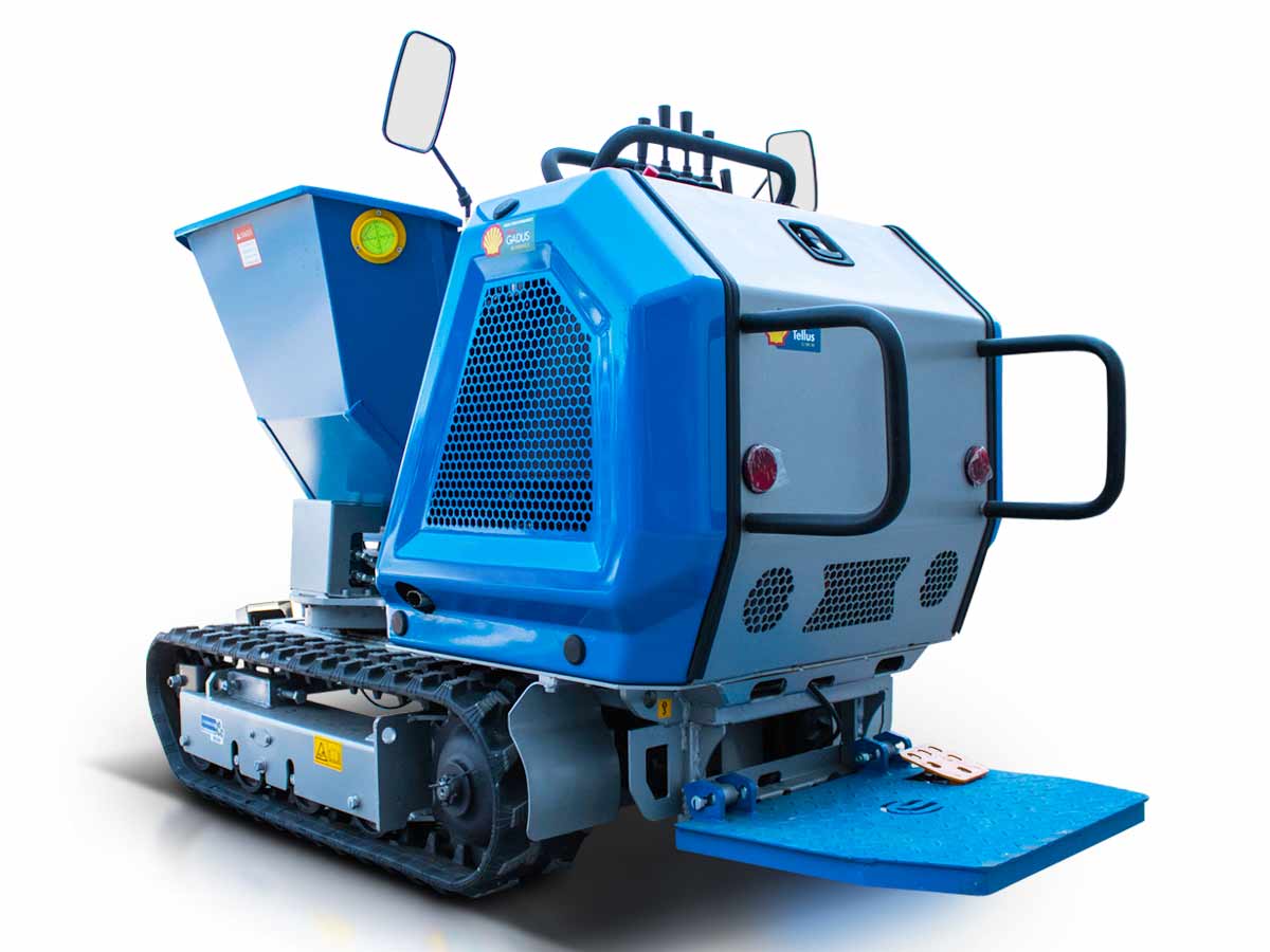 HYDROSTATIC DUMPER with hydraulic side tipping H800S - Image 5