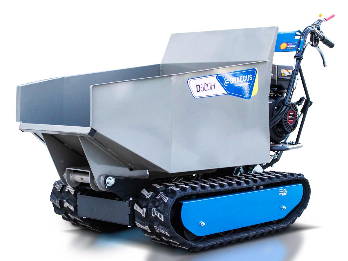 Tracked dumper with hydraulic tipping D500H - Image 26