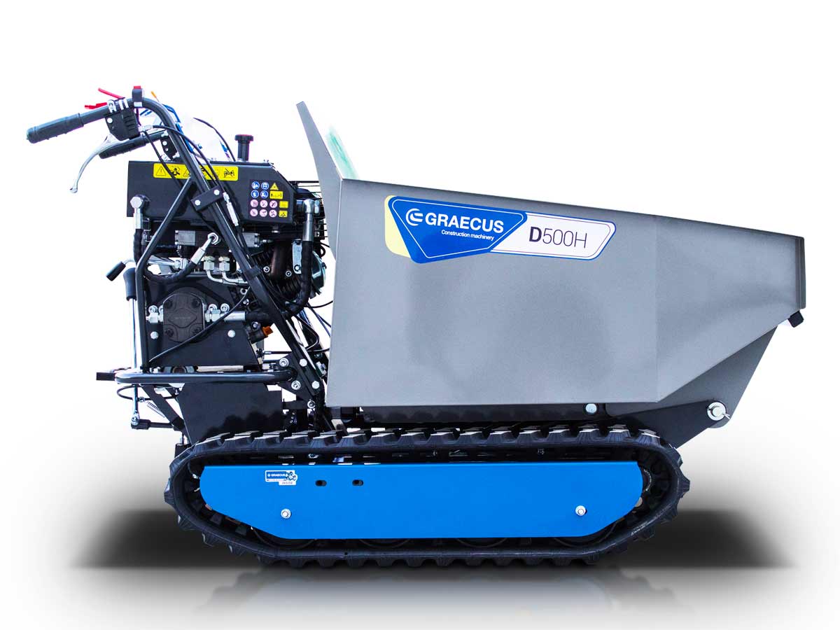 Tracked dumper with hydraulic tipping D500H - Image 25