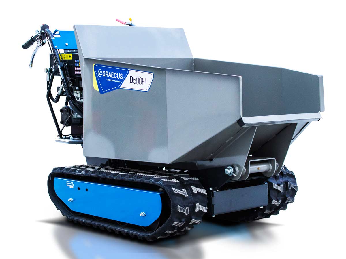 Tracked dumper with hydraulic tipping D500H - Image 22