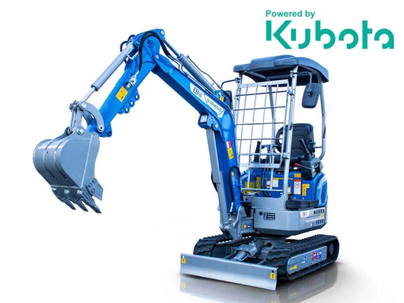 Μίνι εκσκαφέας 1.6T, KUBOTA Diesel EB16-ADVANCED