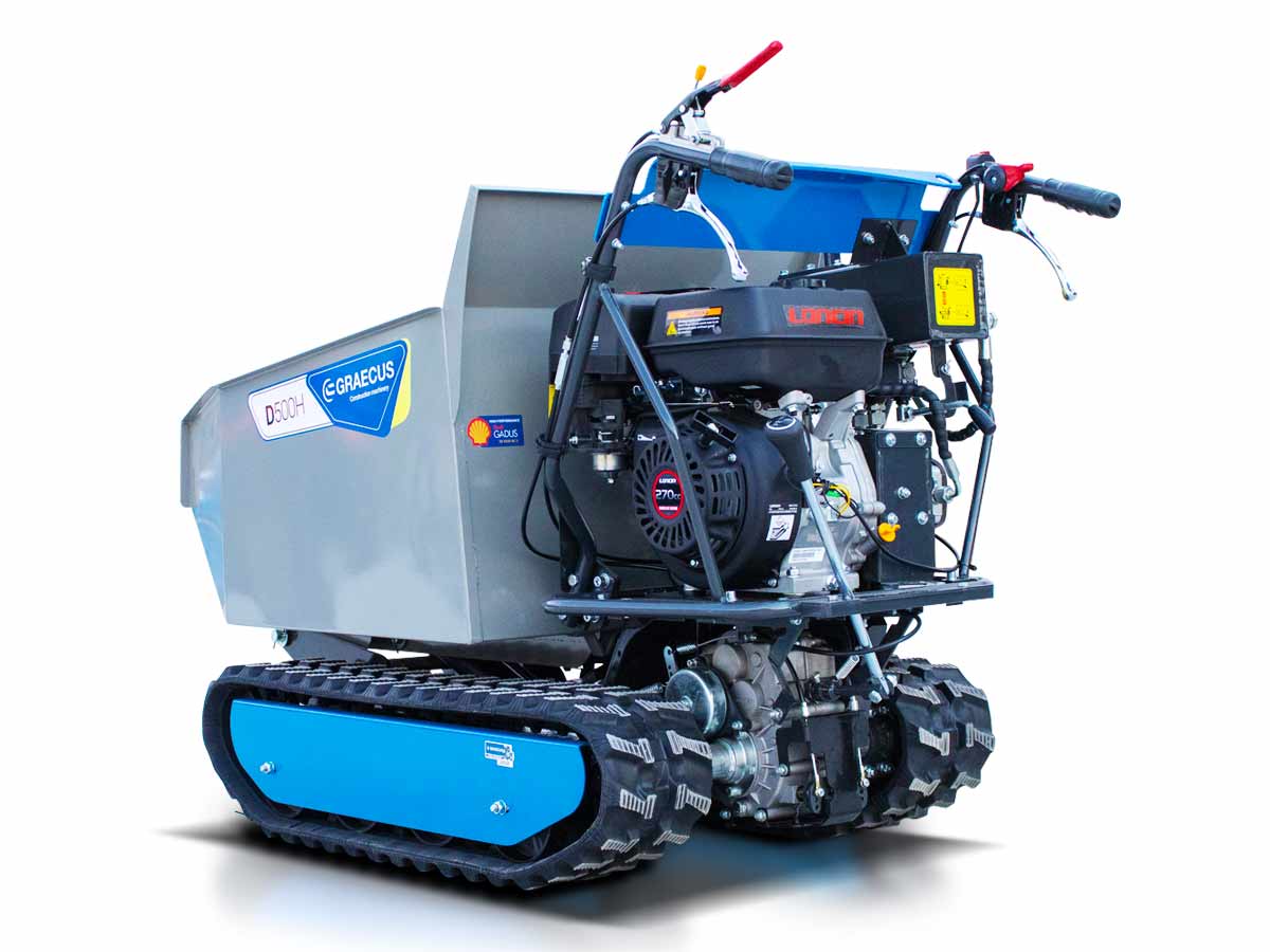 Tracked dumper with hydraulic tipping D500H - Image 20
