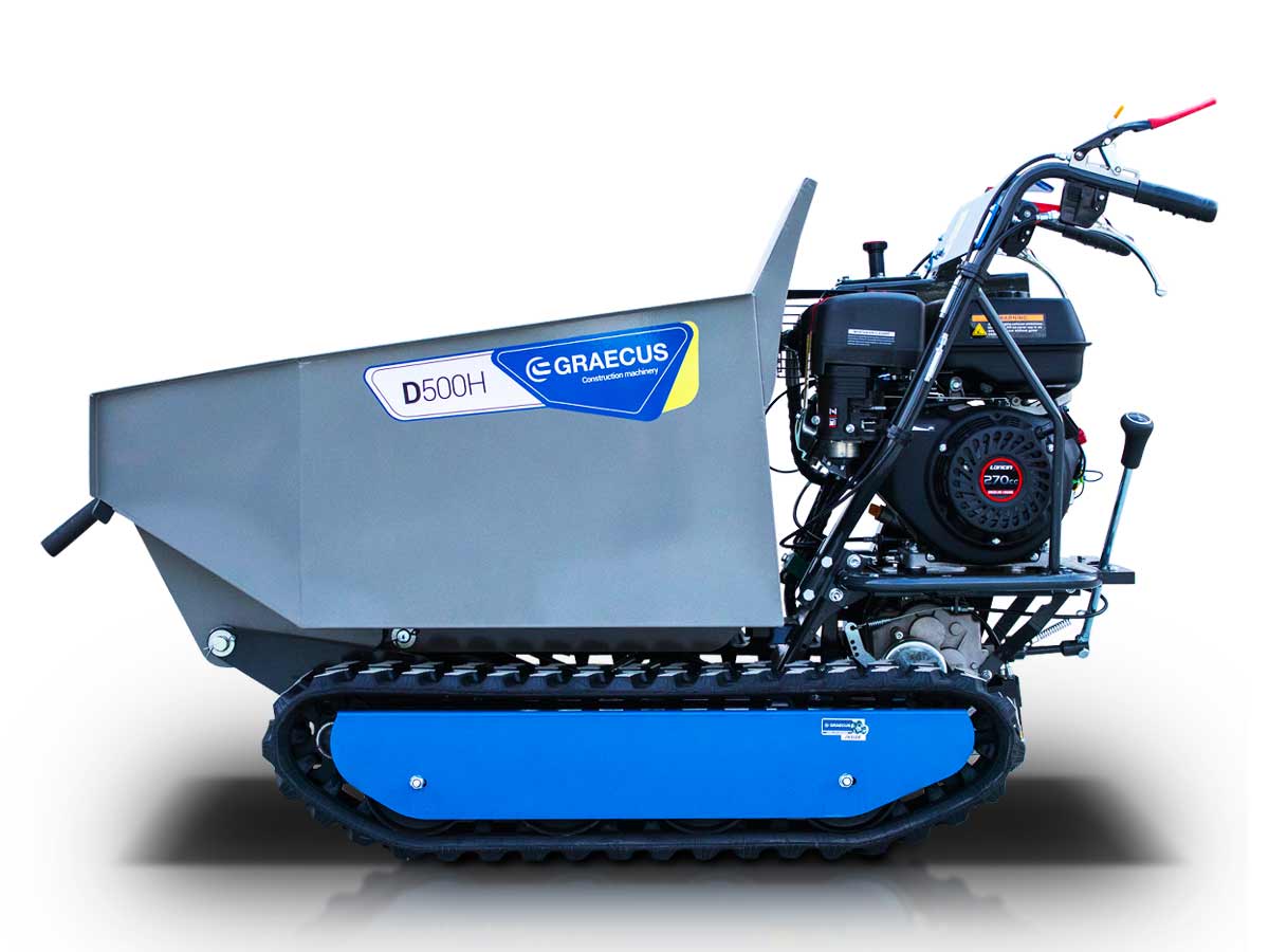 Tracked dumper with hydraulic tipping D500H - Image 16