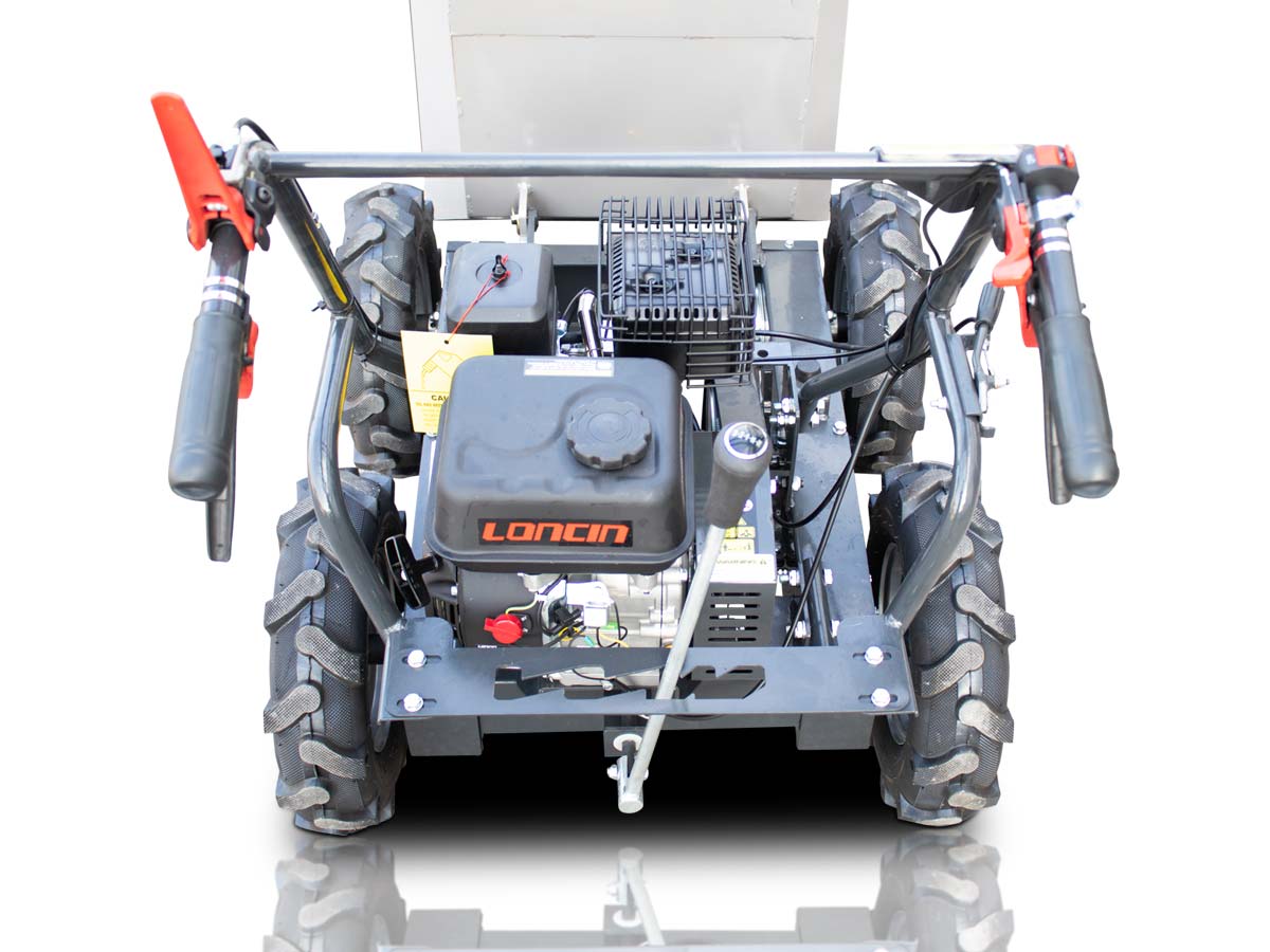 Motorized wheelbarrow with mechanical tipping D300R - Image 4