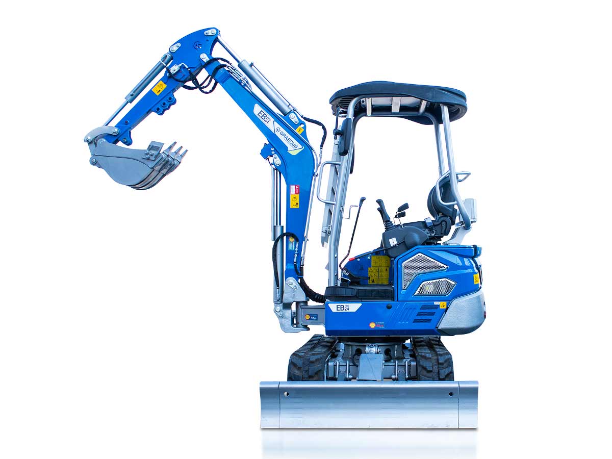 Мини верижен багер 2.4T, KUBOTA Дизел EB24-PRO - Image 19