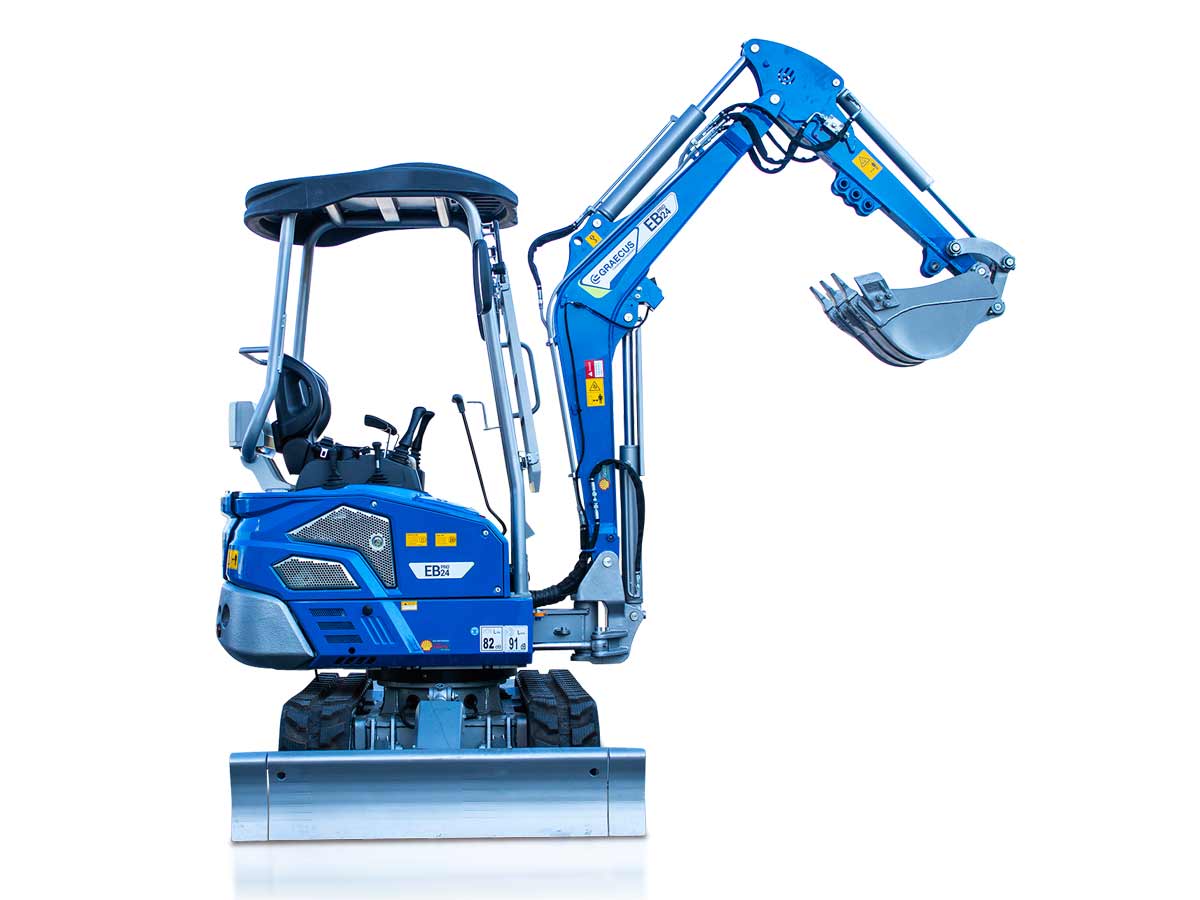 Мини верижен багер 2.4T, KUBOTA Дизел EB24-PRO - Image 18