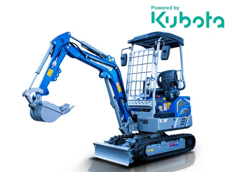 ΜΙΚΡΟΣ ΕΡΠΥΣΤΡΙΟΦΟΡΟΣ ΕΚΣΚΑΦΕΑΣ 2.1Τ, KUBOTA Diesel EB21-PRO
