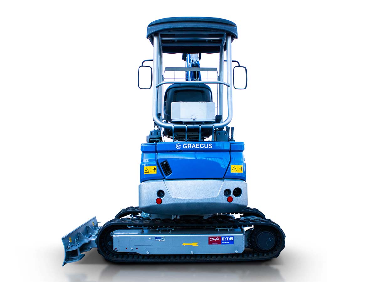 Мини верижен багер 2.4T, KUBOTA Дизел EB24-PRO - Image 16