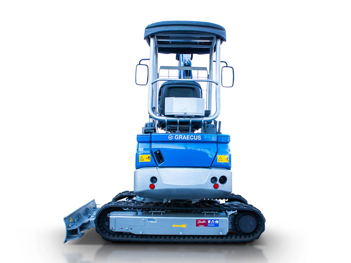Мини верижен багер 2.4T, KUBOTA Дизел EB24-PRO - Image 15