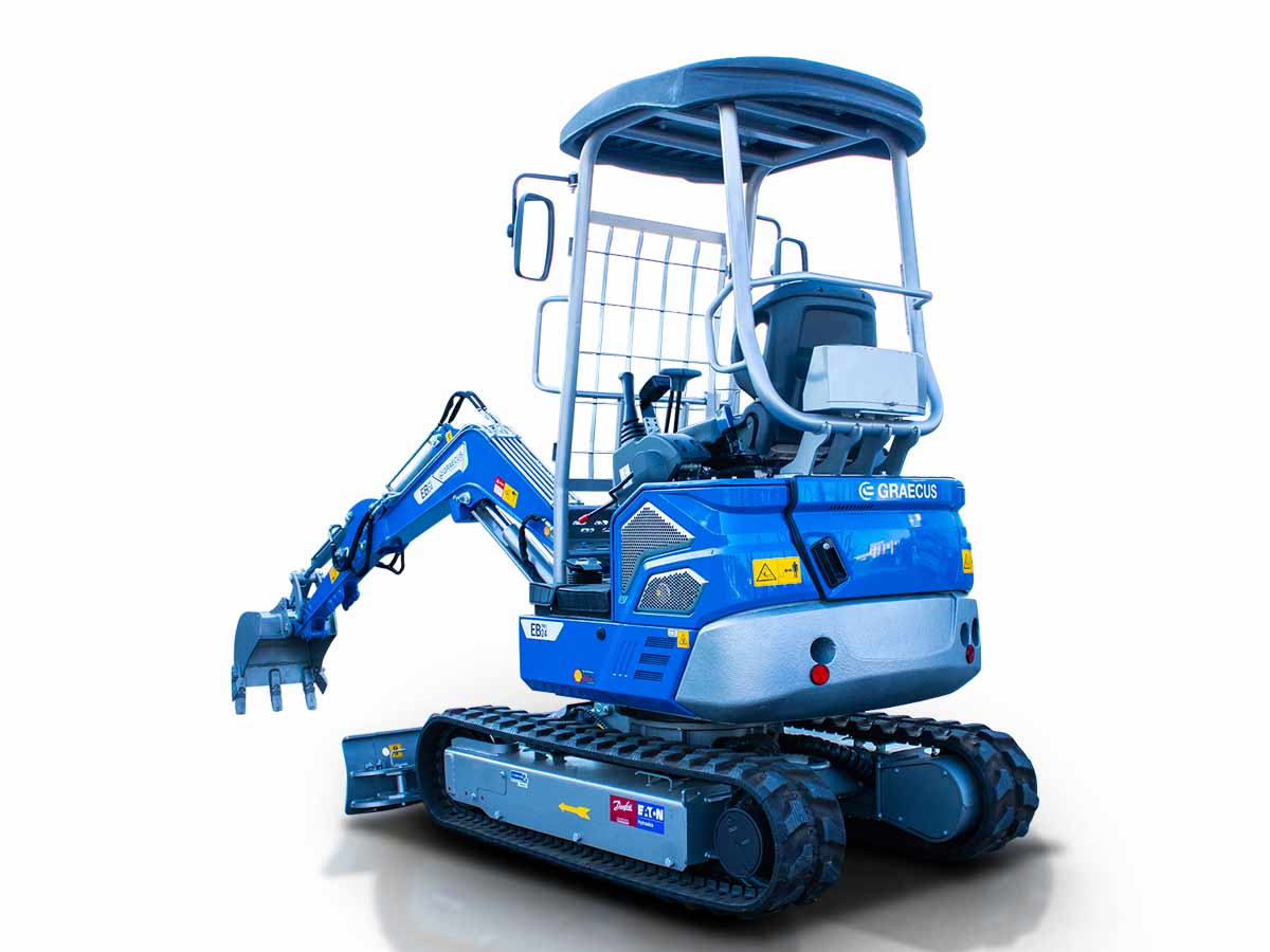 Мини верижен багер 2.4T, KUBOTA Дизел EB24-PRO - Image 13