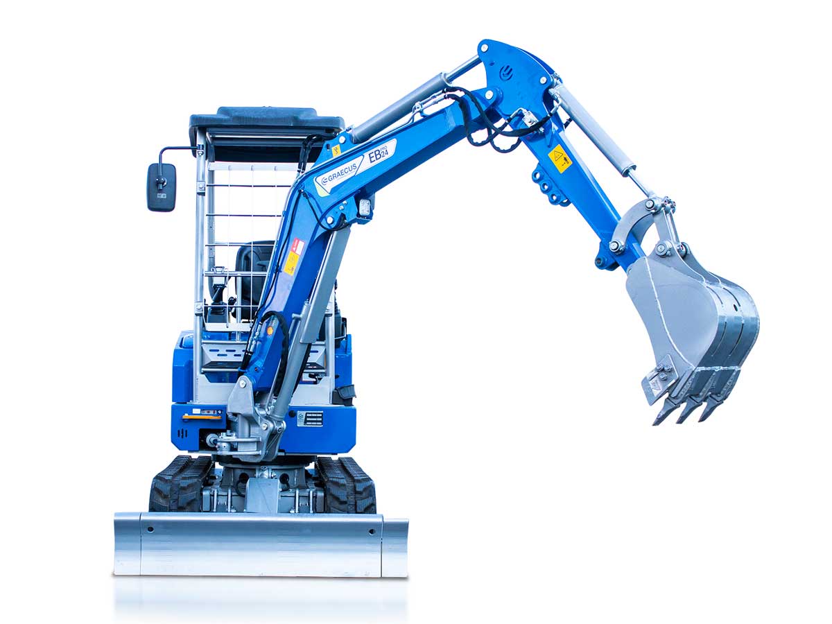 Мини верижен багер 2.4T, KUBOTA Дизел EB24-PRO - Image 12
