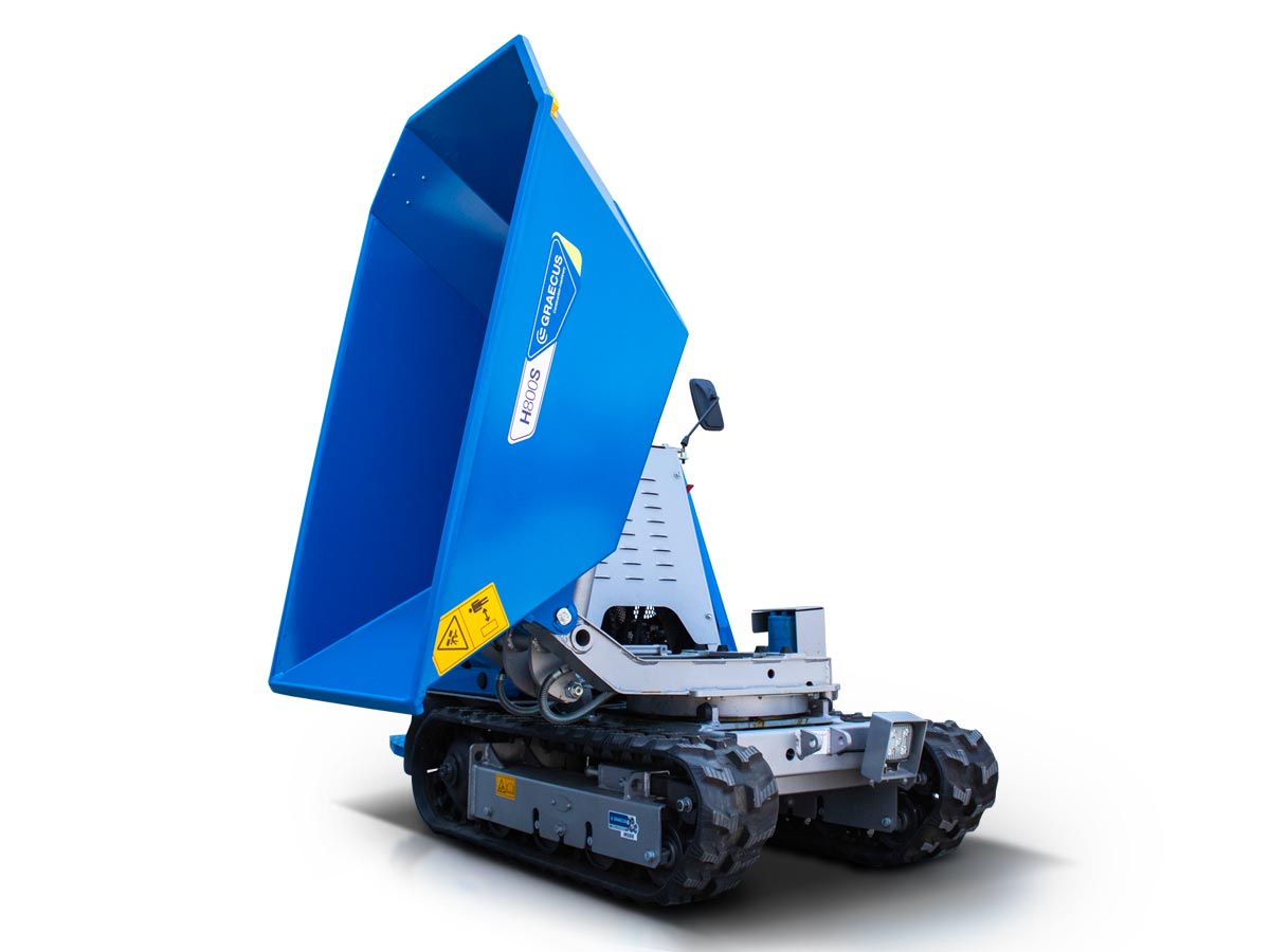 HYDROSTATIC DUMPER with hydraulic side tipping H800S - Image 3