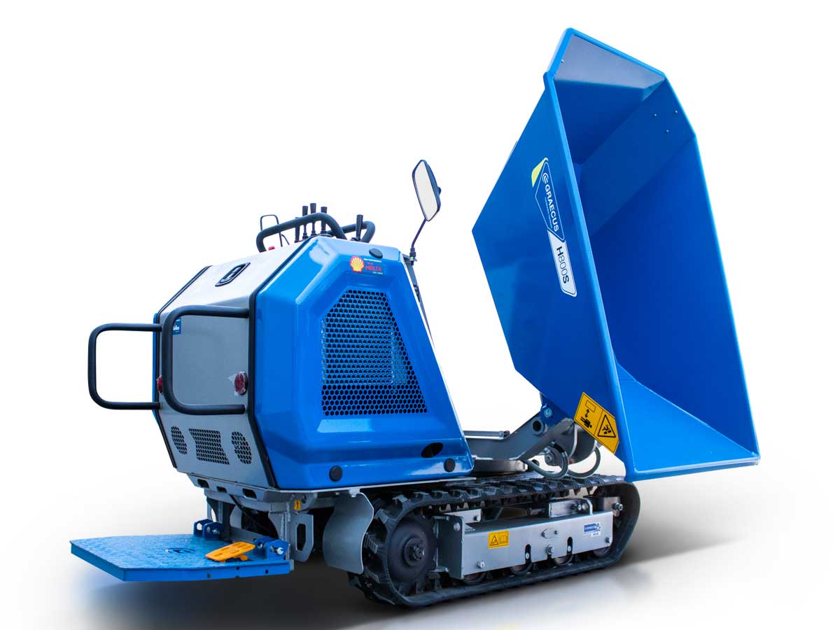 HYDROSTATIC DUMPER with hydraulic side tipping H800S - Image 24