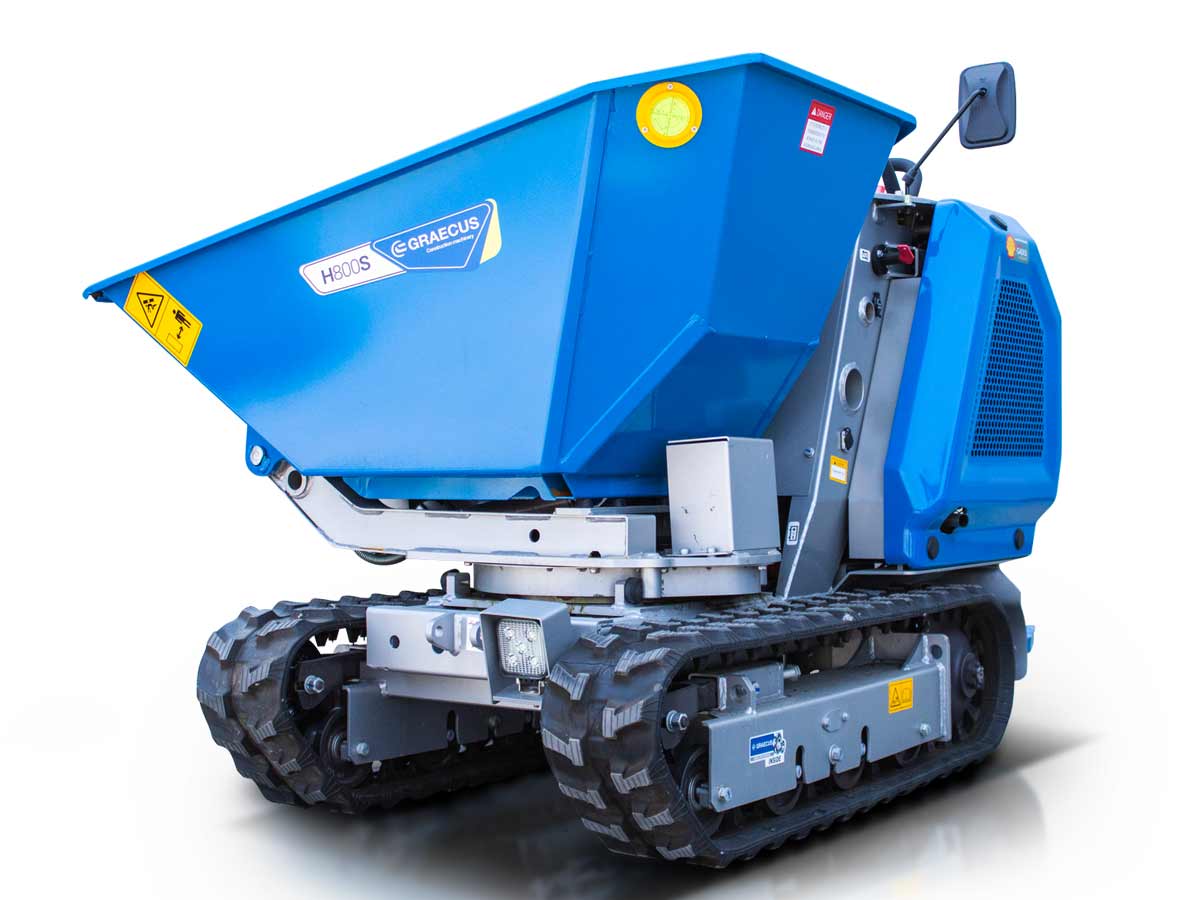 HYDROSTATIC DUMPER with hydraulic side tipping H800S - Image 19