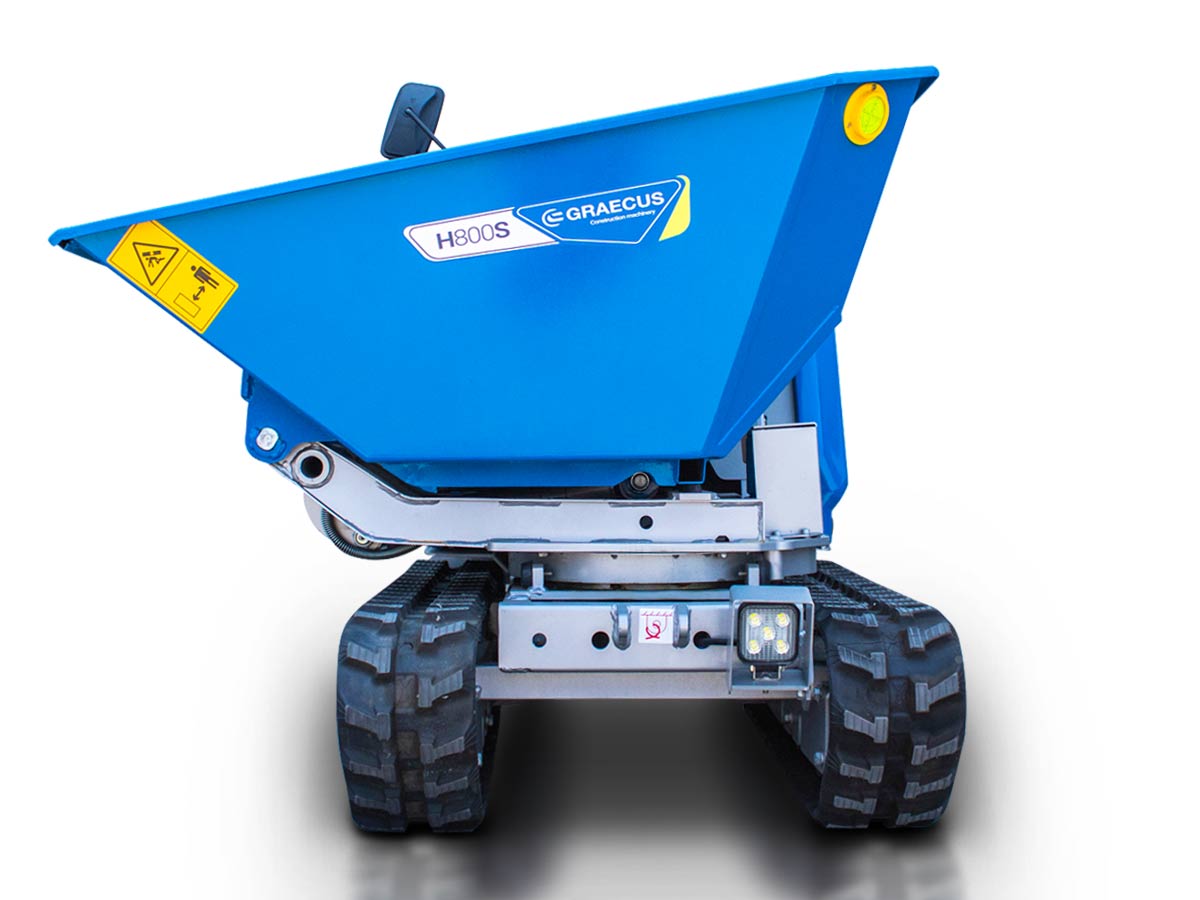 HYDROSTATIC DUMPER with hydraulic side tipping H800S - Image 18