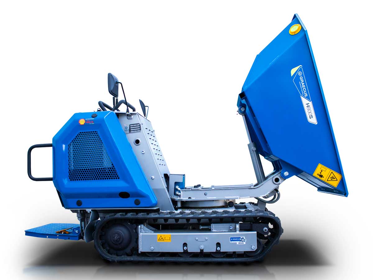 HYDROSTATIC DUMPER with hydraulic side tipping H800S - Image 17