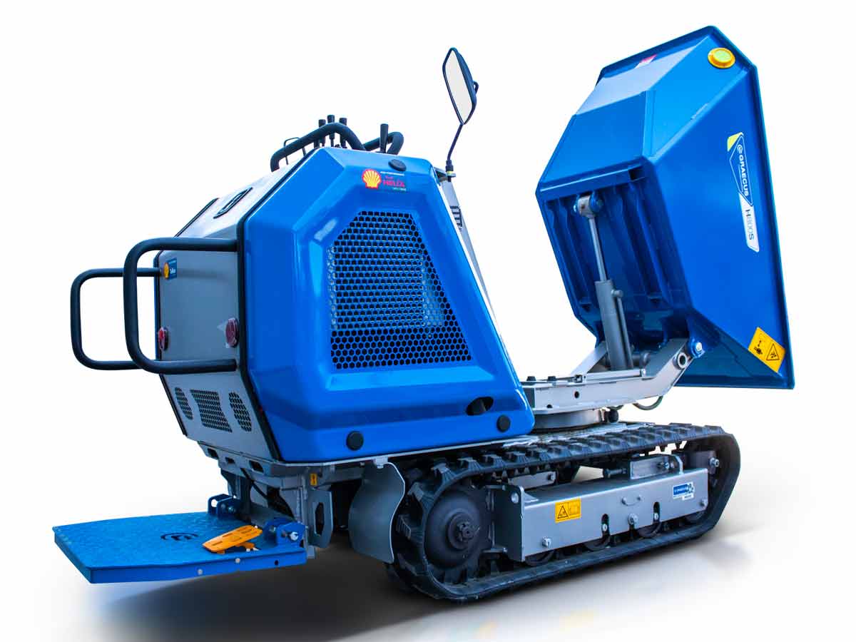 HYDROSTATIC DUMPER with hydraulic side tipping H800S - Image 16