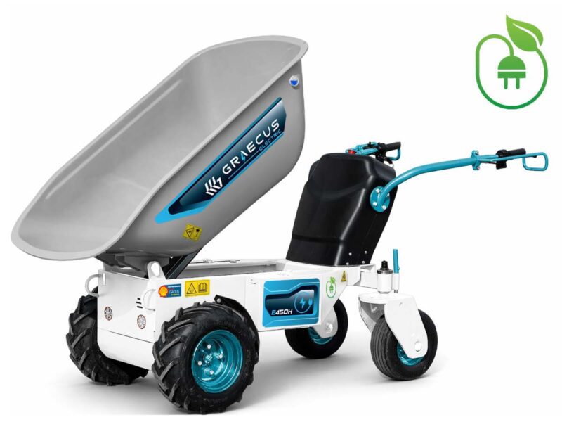 Electric Wheelbarrow with deep-load bucket | E450H