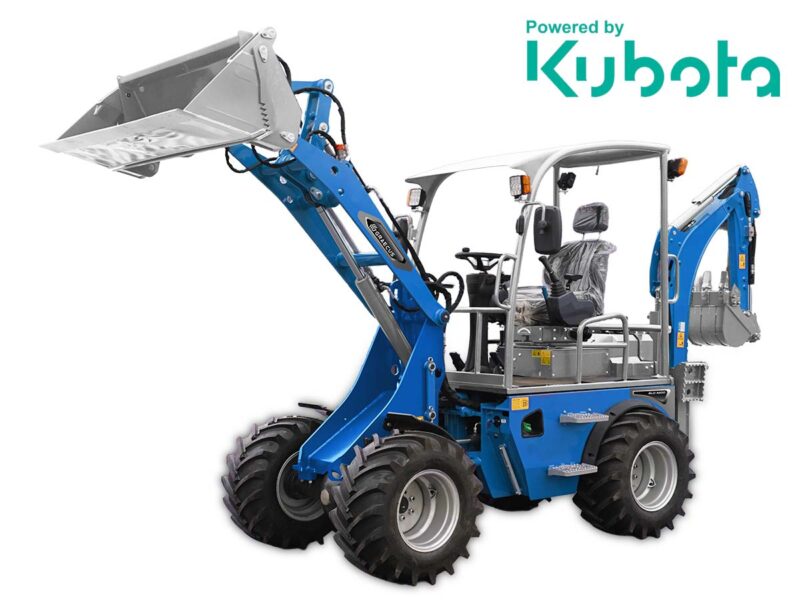 Мини Шарнирно-съчленен челен товарач | BLD3200 - Image 2