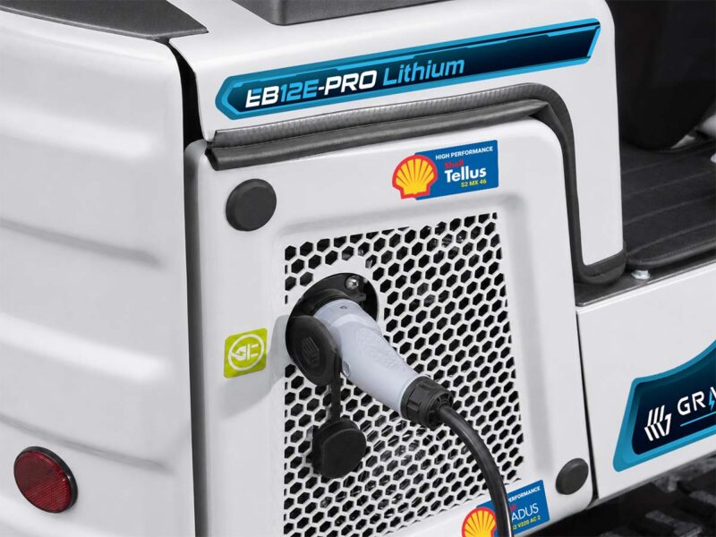 Малък електрически багер с литиева батерия | EB12E-PRO Lithium - Image 8