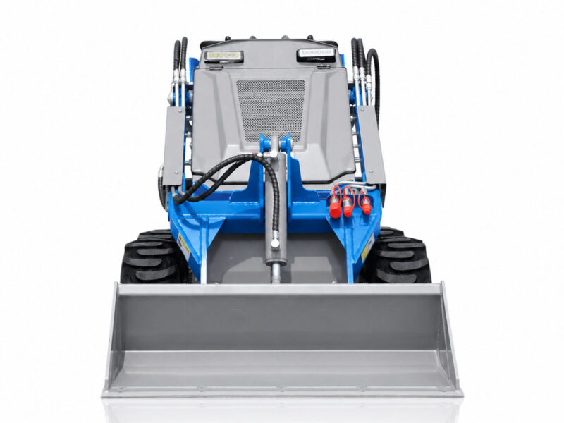 Mini Wheeled Loader with Ride-On Platform and Attachments for Professional Use | DACTYL-E770 - Image 19