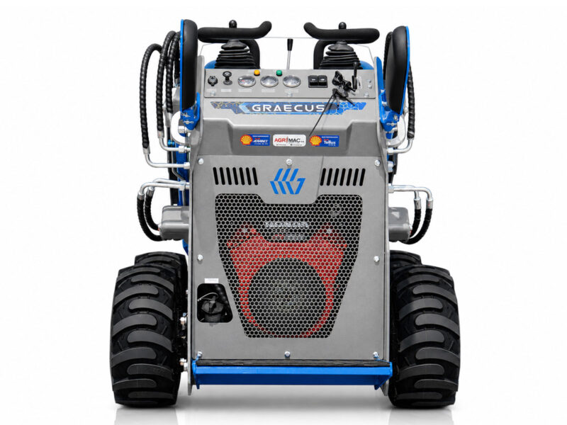 Mini Wheeled Loader with Ride-On Platform and Attachments for Professional Use | DACTYL-E770 - Image 13