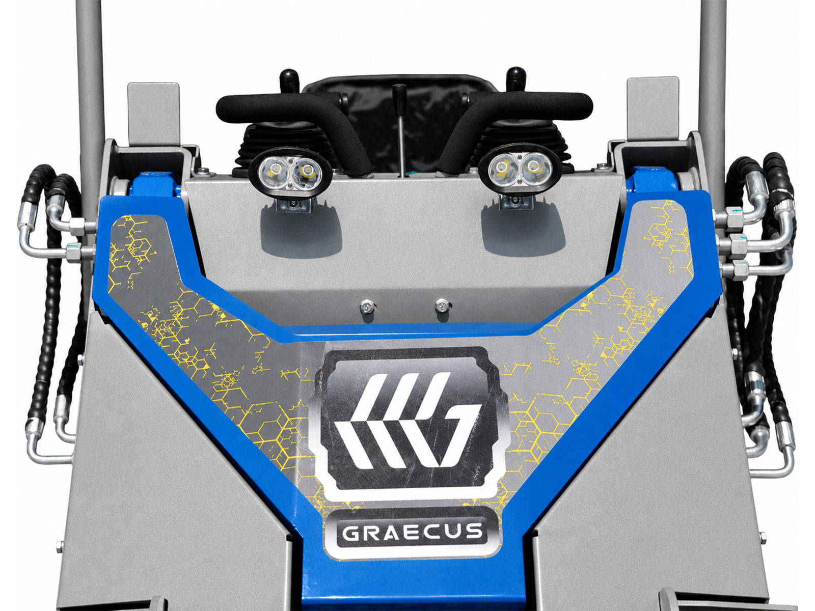 Mini Wheeled Loader with Operator Seat and Skid Steer Design for Maximum Maneuverability in Confined Spaces | DACTYL-Ε810S - Image 3