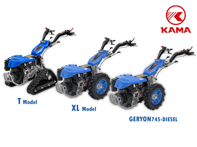 Multifunctional walk-behind tractors with a petrol or diesel engine | GERYON745 - Image 3