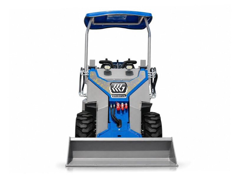 Mini Wheeled Loader with Operator Seat and Skid Steer Design for Maximum Maneuverability in Confined Spaces | DACTYL-Ε810S - Image 16