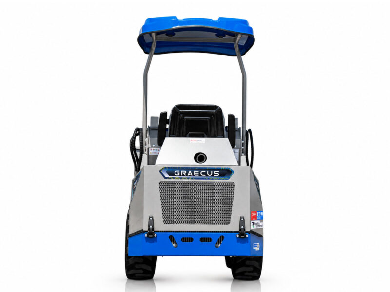 Mini Wheeled Loader with Operator Seat and Skid Steer Design for Maximum Maneuverability in Confined Spaces | DACTYL-Ε810S - Image 13