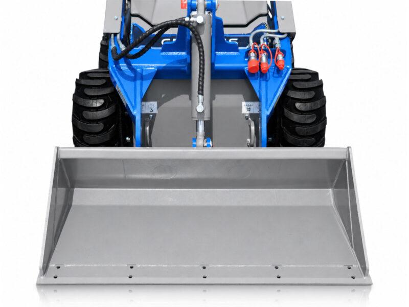 Mini Wheeled Loader with Ride-On Platform and Attachments for Professional Use | DACTYL-E770 - Image 4