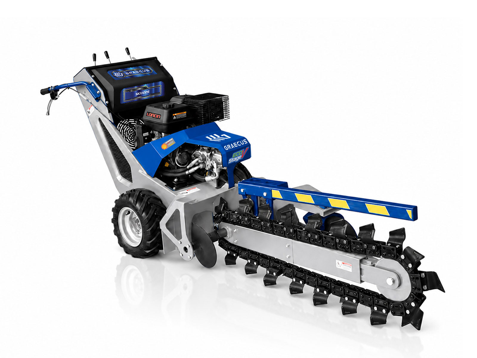 Self-Propelled Petrol-Powered Trencher | SKX100S - Image 2